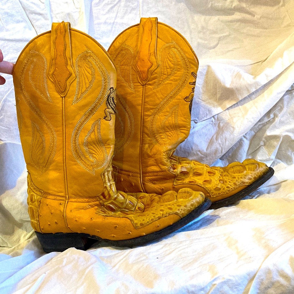 Vintage Potrillo Salvaje Cowboy Boots Western